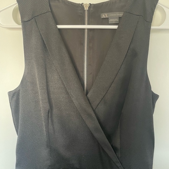 Armani Exchange Black Sleeveless Dress – Size 2 - Picture 6 of 8